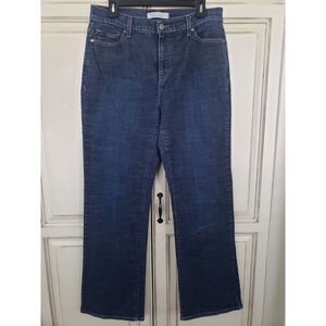 Women's Levis Perfectly Slimming Bootcut‎ 512 Jeans 14 M Blue Denim